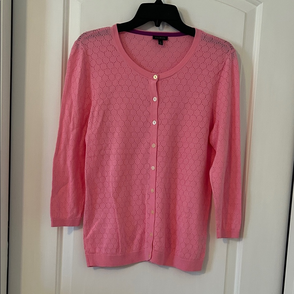 Talbots Pink Women's Cardigan